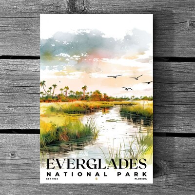 Everglades National Park Poster, Travel Art, Office Poster, Home Decor | S4 - image3